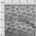 thumbnail image 2 of oneOone Velvet Gray Fabric Conversational Eye Sewing Craft Projects Fabric Prints By Yard 58 Inch Wide, 2 of 4