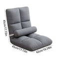 thumbnail image 2 of EGNMCR Kitchen Essentials Kitchen Gadgets Singles Bedroom Bays Window Bed With Foldable Backrest For Sleeping Or Reclining Sofa Cushion a beanbag, 2 of 2