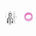 thumbnail image 1 of Weloille 2Pcs Pipe Thread Cutting Tool Set, 1Pc 1/2 Inch Gen 1 Cutter & 1Pc PTFE Seal Tape, Sharp Easy Operation Plumbing Tool for Home Pipeline Repair DIY Plumber Work, 1 of 5