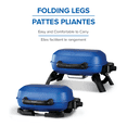 thumbnail image 3 of Napoleon TravelQ 240 Portable Propane Gas BBQ Grill, Blue, 3 of 7