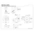 thumbnail image 2 of Kingston Brass KB1638DFL Single Handle Tub & Shower Faucet, 2 of 2