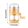 thumbnail image 2 of Manual Pressed Storage School In Orange Juicer Machine Machine With Handle Extractor Fruit Handheld Portable For Orange & Pomegranate Centrifugal Juicer Juicing Commercial Juicer Cold Easy Clean, 2 of 8