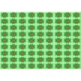 thumbnail image 1 of Ahgly Company Machine Washable Indoor Rectangle Transitional Dark Lime Green Area Rugs, 5' x 7', 1 of 7