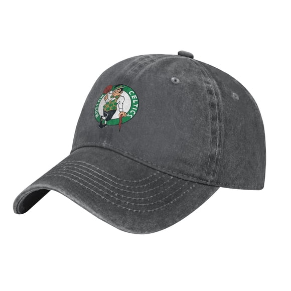 Celtics de Boston Chapeau Cowboy Casquette Ajustable en Denim Casquette Baseball Camionneur Casquette Chapeau pour Femmes Hommes