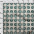 thumbnail image 2 of oneOone Georgette Viscose Tan Fabric Floral & Tiles Moroccan Craft Projects Decor Fabric Printed By The Meter 42 Inch Wide, 2 of 4