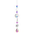 thumbnail image 4 of pitrice Crystal Wind Chime Hanging Sparkling Handmade Prisms Pendant A, 4 of 9