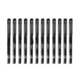 thumbnail image 1 of 8 /12Pcs Calligraphy Brush Pen Set - Flexible Nibs for Hand Lettering, Sketching & Comic Art - Black Ink Artist Markers - Professional Drawing Tools for Beginners & Creatives, Cxui Paint Pen Black, 1 of 9
