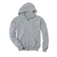 thumbnail image 1 of Hanes Kids Comfortblend EcoSmart Full-Zip Hoodie Sweatshirt, XS, Light Steel, 1 of 1