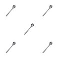 thumbnail image 3 of Redempat Cute Tea Spoon Exquisite Stainless Steel Spoon For Tea Drinking Teaware Dog Paw Colander Bla 1 5Set, 3 of 6