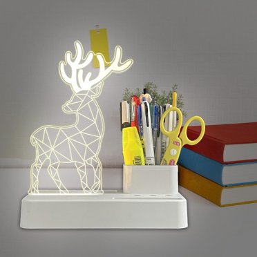 RXIRUCGD Pen Holder Desk Organizers and Accessories Desk Decor Pen Holder as Gift for Office and Home White