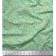 thumbnail image 1 of Soimoi Poly Georgette Fabric Flower Artistic Print Fabric by the Yard 52 Inch Wide, 1 of 3