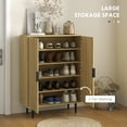thumbnail image 4 of HOMCOM 5-Tier Entryway Shoe Storage Cabinet with Adjustable Shelves, 4 of 10