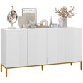 thumbnail image 1 of HOMCOM Sideboard Buffet Cabinet with Adjustable Shelves, Soft-Close Doors, 1 of 10