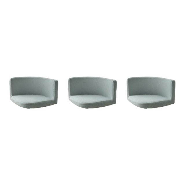 Maytalsory Soft And Durable Chair Cover Chairs With Style And Functionality Polyester Trilateral Chair Covers Multifunctional Silver gray 3Set