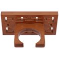thumbnail image 1 of KAKOWELY Brown Plastic Instrument Wallmounted Hook for Home Safely Store Ukulele or Flute 1 Set,5.91"X2.95"X1.18", 1 of 5