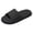 Black, variant on Women's Slide Sandals Lightweight Non Slip House Slippers Platform Sandals Non Slip Quick Drying Shower Shoes White Size 5.5