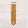 thumbnail image 3 of Classic Kitchen Accessories, Macrame Cap Holder Boho Hats Organizer for Baseball Caps Hand Woven Hats Display Organizer Over Door Hat Rack for Wall Home Hanging Decoration, 3 of 9