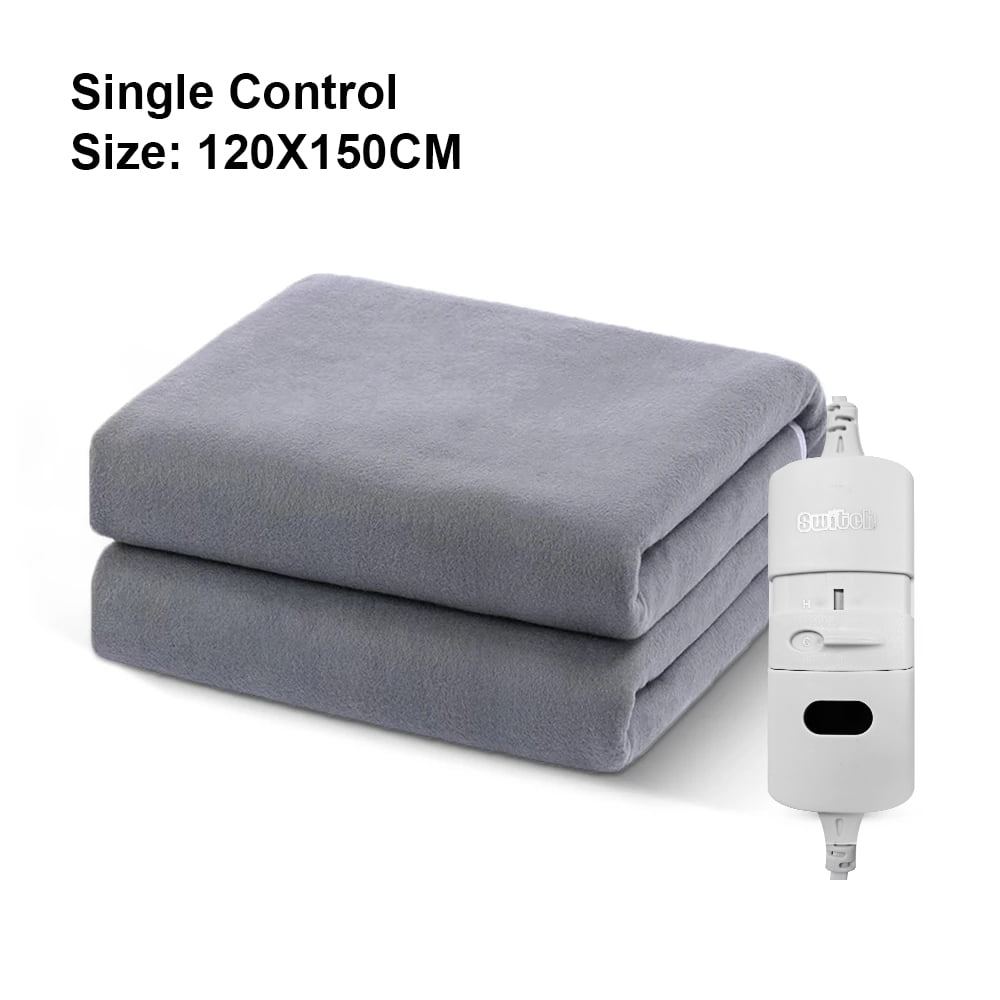 Electric Blanket 220V Heated Mattress Pad With Adjustable Thermostat Overheat Protection Fast Heating