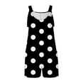 thumbnail image 4 of Penkiiy Combinaison Décontractée Sans Manches pour Femme, Polyester, Noir, 3TG, 4 of 6