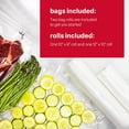thumbnail image 3 of Nesco Deluxe Food VS-12 Scelleuse sous Vide, 130 Watts, Kit Sacs & Couvercle de Visualisation, Compact, Argent, 3 of 6