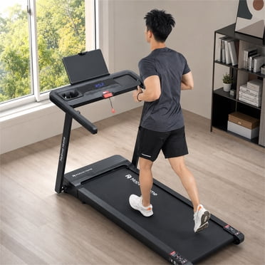 Toytexx 3-in-1 Folding Treadmill, 2.5 HP 6% Incline 12 km/h 120 kg