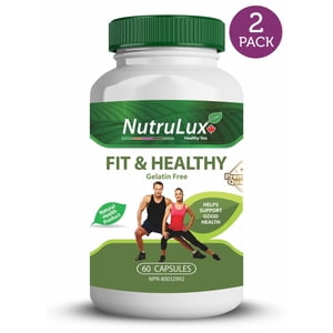 Fit & Healthy ( 10 mg Vitamin B12 ) Halal Gelatin Free Capsules(Pack of 2)