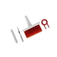 thumbnail image 1 of 4x Keyboard Cleaning Brush Corner Gap Tools earphone keyboard bluetooth earphone Cleaner for Keyboard Gamers PC Red, 1 of 8