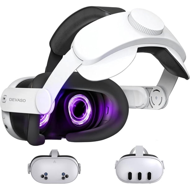 Head Strap for Meta Quest 3S / Quest 3 Adjustable Comfortable Head