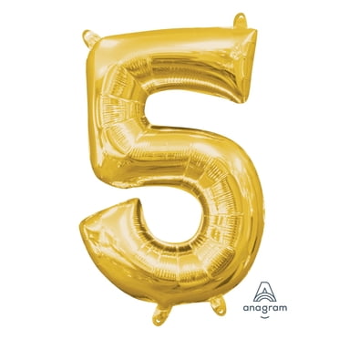 Anagram International Party Eh! Gold Mini "0" Banner