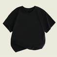 thumbnail image 2 of FAIWAD T-Shirt à Manches Courtes Col Rond pour Bébé Garçon Fille, Pull d'Été Basique, 2 of 3