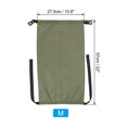 thumbnail image 2 of Unique Bargains Compression Stuff Sack, M Size Waterproof Sleeping Bag Storage Sack for Backpacking, Army Green, 2 of 7