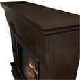 thumbnail image 3 of Real Flame Canada Chateau Solid Wood Electric Fireplace in Dark Walnut, 3 of 16