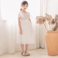 thumbnail image 4 of Robes pour Adolescentes Robe en Tulle à Volants Robe de Printemps pour Filles Robe d'Anniversaire pour Filles Vêtements d'Été pour Filles 13-14 Ans, 4 of 5