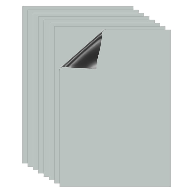Uxcell Dry Erase Board A4 8 Pack Fridge Calendar Board Magnets Silver