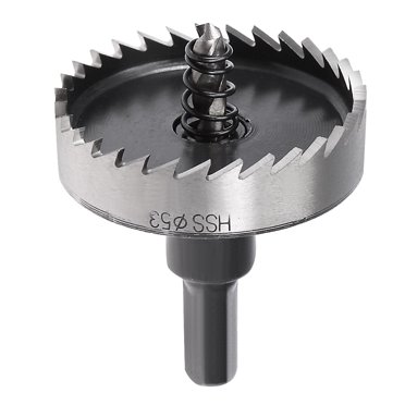 Unique Bargains 53mm HSS Drill Bit Hole Saw Cutter for Metal Alloy Wood
