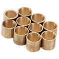 thumbnail image 1 of Pool Cue Ferrules, 10pcs Billiards Cue Tip Snooker Copper Pool Ferrules Repair Tool Accessories for Billiard Cue Repair, 1 of 7