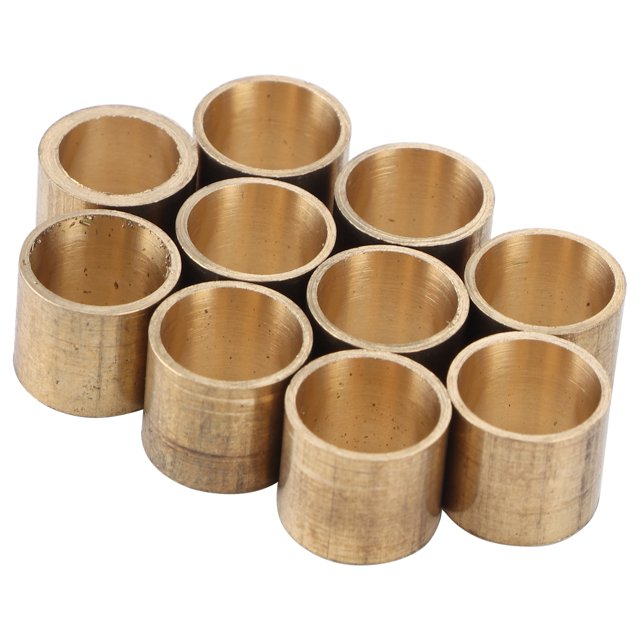 Pool Cue Ferrules, 10pcs Billiards Cue Tip Snooker Copper Pool Ferrules Repair Tool Accessories for Billiard Cue Repair