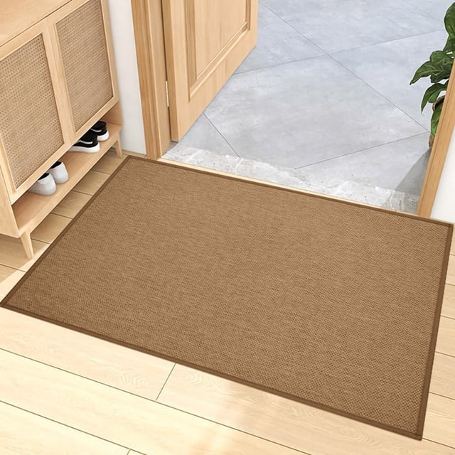 YYSDCY Deals of The Day Clearance! Solid Color Entrance Door Mat, Absorbent Bathroom Mat, Non-Slip Porch Mat, Dirt-Resistant and Fast Drying Entrance Rug for Outdoor or Indoor Use