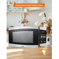 thumbnail image 2 of Commercial Chef 1.4 Cubic Foot Microwave with 10 Power Levels, Small Microwave with Push Button, 1100 Watt Microwave with Digital Control Panels, 2 of 7