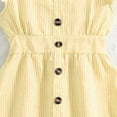 thumbnail image 4 of Économies d'Été! WRKEKC Robes d'Été pour Filles, Robe Décontractée pour Filles, Robe d'Été à Manches Courtes pour Filles, Robe de Princesse Mignonne, Col Rond, Jupe à Nœud Princesse 9 Ans, 4 of 7