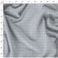 thumbnail image 4 of Soimoi Crepe Silk Fabric Ogee Damask Decor Fabric Printed Yard 42 Inch Wide, 4 of 5