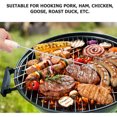 thumbnail image 2 of Miangastore Roasting Sticks Silver 2Pcs 19.7X1.2X1.2In Stainless Steel, 2 of 9