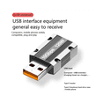 thumbnail image 3 of Adaptateur Type-C vers USB 120W Convertisseur de Charge Rapide 10Gbps Transfert de Données Rapide Tête de Conversion pour Ordinateur Portable, 3 of 6