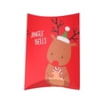 thumbnail image 2 of Vaidha Christmas Pillow Box Candy Chocolate Packaging Box Nougat Baking Box New Year Nut Gift Box Empty Box, 2 of 6