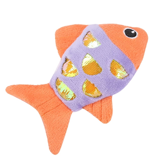 SIfdSeng Pet Teething Chew Toy Keep Busy for Biting with Rattle Sound Fish Theme Dog Enrichment Toys for Large Dogs Large Dog Toys Puppy Toys Small Dogs