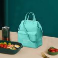 thumbnail image 4 of Reusable Lunch Box with Front Pocket - Leakproof Meal Bag for Work/School (26x25cm), 4 of 6