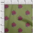thumbnail image 1 of oneOone Cotton Poplin Fabric Leaves Block Print Fabric BTY 42 Inch Wide, 1 of 4