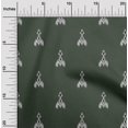 thumbnail image 1 of oneOone Silk Tabby Fabric Ethnic Ikat Decor Fabric Printed BTY 42 Inch Wide, 1 of 4