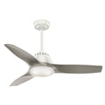 thumbnail image 1 of Casablanca 59149 44" Ceiling Fan with Light LED Remote White 18W, 1 of 12