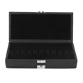 thumbnail image 3 of Boîte à Roseaux, 2 Couches en Cuir Noir Anti-Humidité Accessoires pour Instruments de Musique Design de Nouvelle Génération, 3 of 9